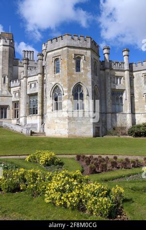 Parte della North Wing Ashridge House 700 anni di storia Hertfordshire Inghilterra Foto Stock