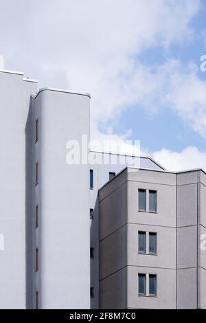 Schöneberger Terrassen, Berlino, alloggi sociali 1970 Foto Stock