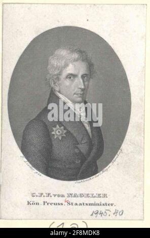 Nagler, Karl Ferdinand Friedrich von. Foto Stock