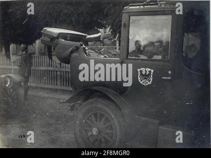 Kowel: Partenza da Excellence Hindenburg. Foto Stock