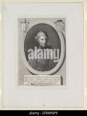 La fare, Louis-Henri de Arcivescovo di Sens Cardinale. Foto Stock