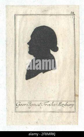 Metzburg, Georg Ignaz Freiherr von. Foto Stock
