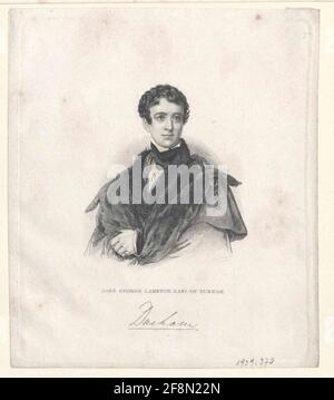 Lambton, i conte di Durham, John George Stecher: Richter,? (circa 1840/1850) Foto Stock