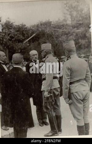 Il marshalleutnant di campo Giuseppe Roth da Limanowa-Lapanovund Sindaco di Lublino, Benvenuto. . Foto Stock