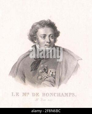 Bonchamp, Charles Melchior Artus Marquis de. Foto Stock