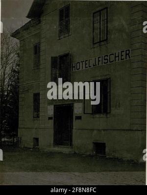 Edificio della Cancelleria di Mobile Schuanzeugdepotung 7. Dipartimento di esclusione di responsabilità a Lodensdorf-Ossiach. Foto Stock