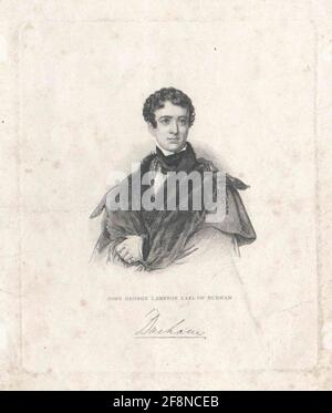 Lambton, i conte di Durham, John George Stecher: Richter,? (circa 1840/1850) Foto Stock