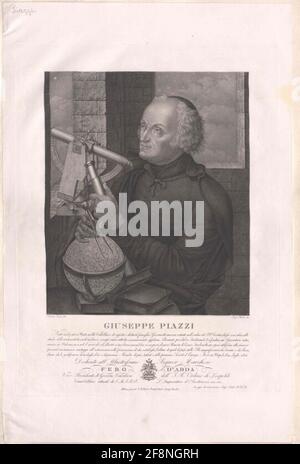 Piazzi, Giuseppe. Foto Stock