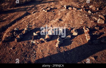 Simboli di speranza Foto Stock