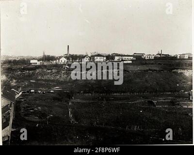 Belgrado dal Sud, 14.12.1914. . Foto Stock
