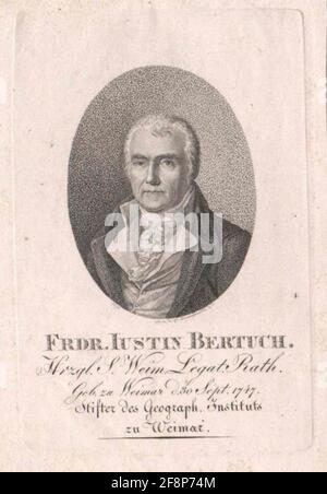 Bertuch, Friedrich Justin . Foto Stock