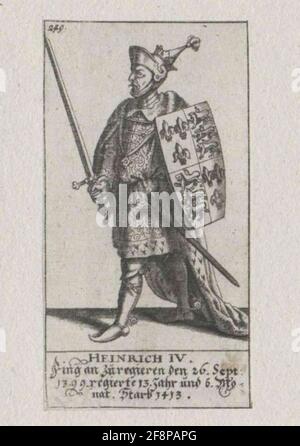 Heinrich IV, Re d'Inghilterra 1601/1750 Foto Stock