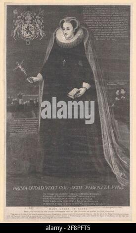 Maria Stuart, Regina di Scozia. Foto Stock