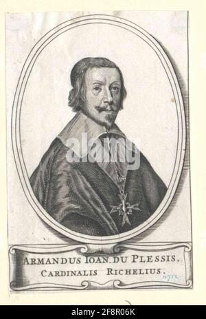 Richelieu, Armand Jean du Plessis, Duca di. Foto Stock