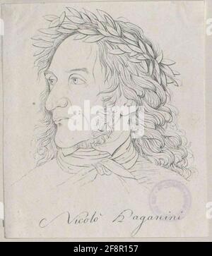 Paganini, Niccolò. Foto Stock