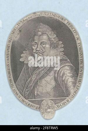 Joachim Ernst, Markgraf di Brandeburgo-Ansbach artista sconosciuto Foto Stock