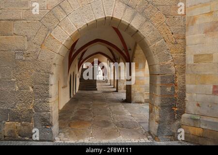 Hildesheim Marktplatz - Piazza del mercato Foto Stock