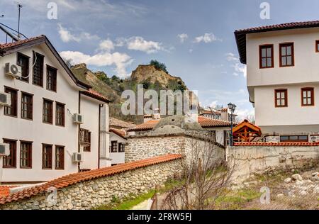 Melnik, Bulgaria, immagine HDR Foto Stock