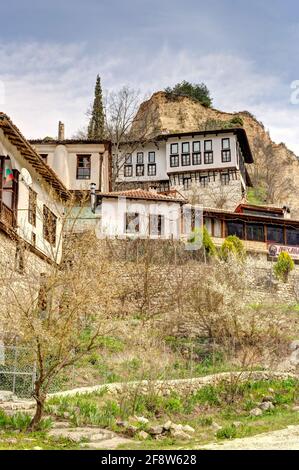 Melnik, Bulgaria, immagine HDR Foto Stock