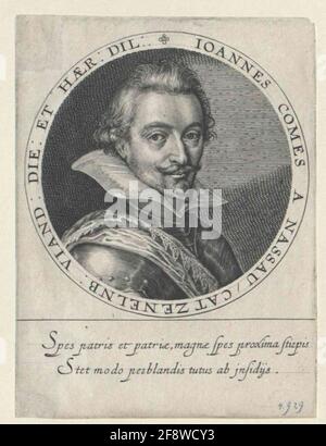 Johann VIII, il giovane conte di Nassau-Siegen. Foto Stock