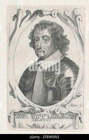 Johann Moritz, principe di Nassau-Siegen. Foto Stock