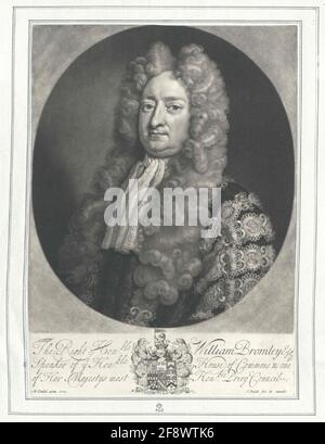 Bromley, William Schabürgerler: Smith, John (1652) Editore: Smith, John (1652) Dating: 1712/1732 Foto Stock