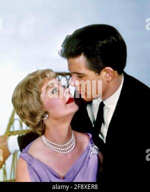 LA PRIMAVERA ROMANA DELLA SIGNORA. FILM DI STONE 1961 Warner Bros con Vivien Leigh e Warren Beatty Foto Stock