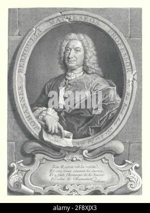 Bernoulli, Johann. Foto Stock