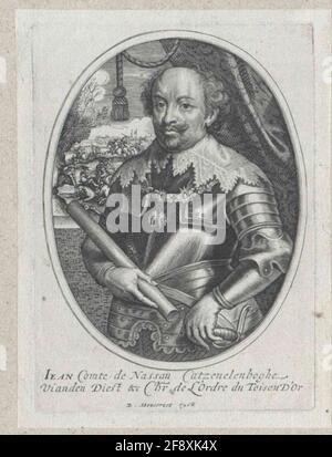 Johann VIII, il giovane conte di Nassau-Siegen. Foto Stock