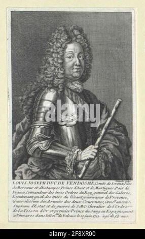 Vendôme, Louis Joseph Duc de. Foto Stock