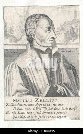 Zell, Matthew Editore: Hondius, Hendrik (1) Stecher: Vries, Simon Wynhoutsz. Foto Stock