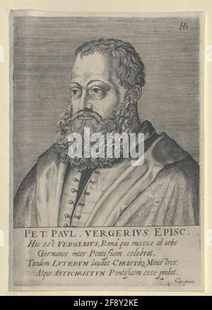 Vergerio, Pietro Paolo. Foto Stock