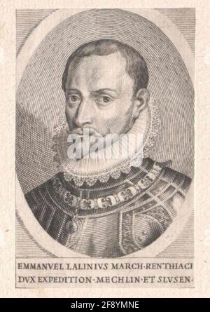 Lalaing, Marchese di Renty, Emanuel de. Foto Stock