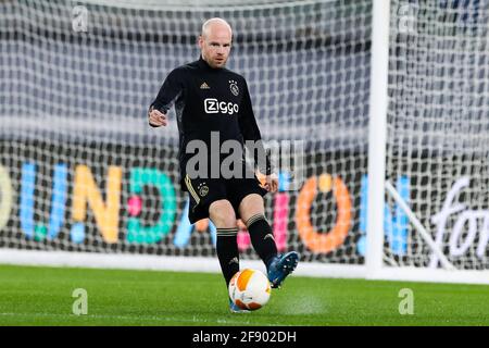 ROMA, ITALIA - APRILE 15: Davy Klaassen di Ajax durante la finale del quartiere UEFA Europa League: Seconda tappa tra ROMA E Ajax allo Stadio Olimpico o Foto Stock