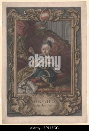 Josef II., Kaiser romano-tedesco. Foto Stock