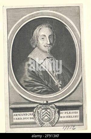 Richelieu, Armand Jean du Plessis, Duca di. Foto Stock