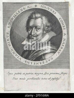 Johann VIII, il giovane conte di Nassau-Siegen. Foto Stock