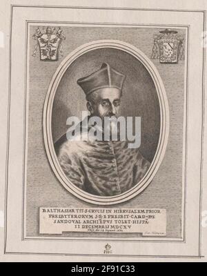 Sandoval, Baltasar di. Foto Stock