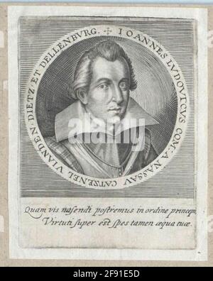 Johann Ludwig, principe di Nassau-Hadamar. Foto Stock