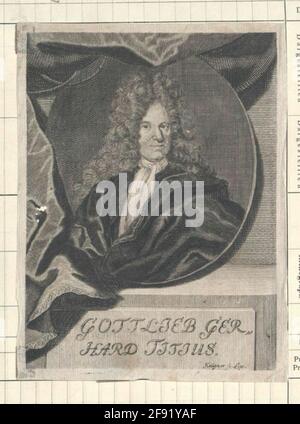 Titius, Gottlieb Gerhard Stecher: Krühner, Johann Gottfried (anziani) Foto Stock