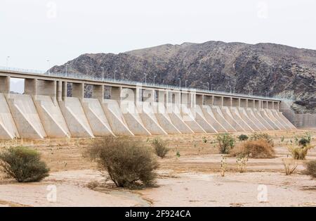 diga al nakhl a yanbu, arabia saudita Foto Stock