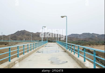 diga al nakhl a yanbu, arabia saudita Foto Stock