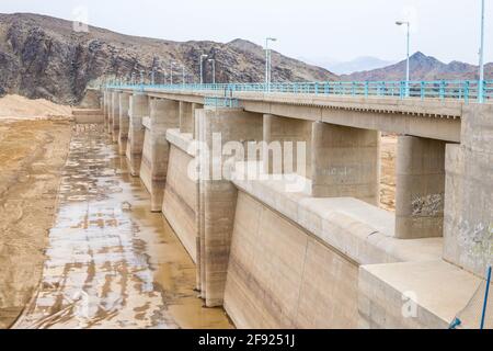 diga al nakhl a yanbu, arabia saudita Foto Stock