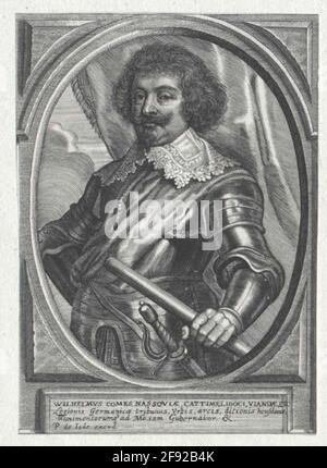 Wilhelm, Conte di Nassau-Siegen Editore: Joden, Pieter DE (2) Stecher: Genesi artistica sconosciuta: Germania Foto Stock