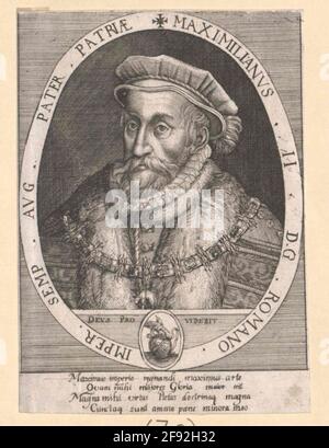 Massimiliano II., Kaiser romano-tedesco 1601/1633 Foto Stock