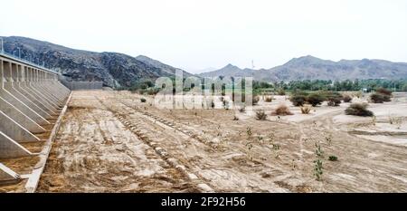 diga al nakhl a yanbu, arabia saudita Foto Stock