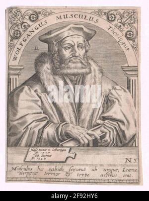 Muscolus, Wolfgang Stecher: Bry, Johann Theodor Dedation: 1597/1599 Foto Stock