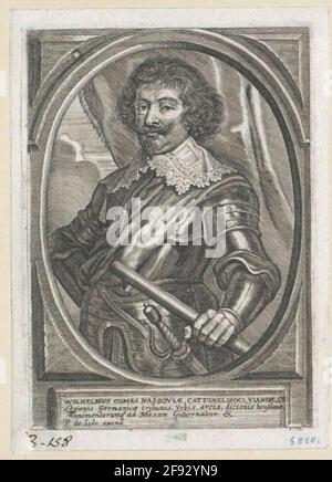 Wilhelm, Conte di Nassau-Siegen Editore: Joden, Pieter DE (2) Stecher: Genesi artistica sconosciuta: Germania Foto Stock
