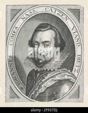 Johann VIII, il giovane conte di Nassau-Siegen. Foto Stock