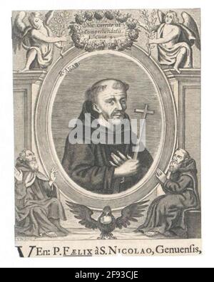 Felice San Nicola. Foto Stock